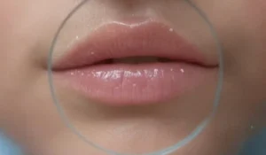 white marks on lips